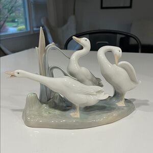 Lladro Wild Geese Group glossy No 4549. No box